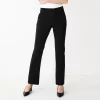 Petite Nine West Magic Waist Barely Bootcut Pants -Nine West shop 5694025 Black