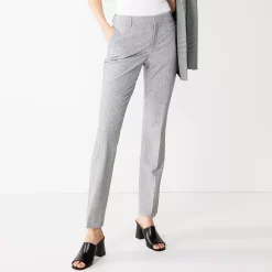 Petite Nine West Magic Waist Barely Bootcut Pants 7 Petite Nine West Magic Waist Barely Bootcut Pants -Nine West shop 5694025 Heather Gray