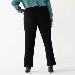 Plus Size Nine West Magic Waist Barely Bootcut Pants 9 Plus Size Nine West Magic Waist Barely Bootcut Pants -Nine West shop 5696574 ALT