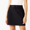 Petite Nine West Self Belt Mini Skirt 1 Petite Nine West Self Belt Mini Skirt -Nine West shop 5710928