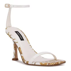 Nine West Yess Women's Dress Sandals 9 Nine West Yess Women's Dress Sandals -Nine West shop 5718152 White Patent Multi
