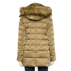 Women's Nine West Faux-Fur Hood Puffer Jacket 10 Women's Nine West Faux-Fur Hood Puffer Jacket -Nine West shop 5725591 ALT