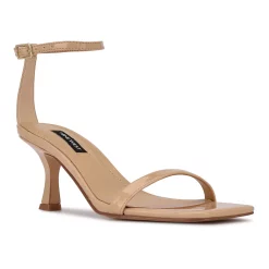 Nine West Ripe Women's Heeled Sandals 17 Nine West Ripe Women's Heeled Sandals -Nine West shop 5766975 Light Natural Patent