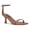 Nine West Ripe Women's Heeled Sandals 1 Nine West Ripe Women's Heeled Sandals -Nine West shop 5766975 Medium Natural Patent