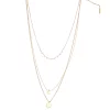Nine West Gold Tone 3 Row Pendant Necklace 2 Nine West Gold Tone 3 Row Pendant Necklace -Nine West shop 5770327
