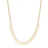 Nine West Gold Tone Shaky Frontal Necklace -Nine West shop 5770328