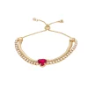 Nine West Gold Tone Heart Slider Bracelet -Nine West shop 5770737