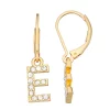 Nine West Initial "E" Drop Earrings -Nine West shop 5771515