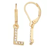 Nine West Initial "L" Drop Earrings -Nine West shop 5771516