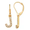 Nine West Initial "J" Drop Earrings -Nine West shop 5771517