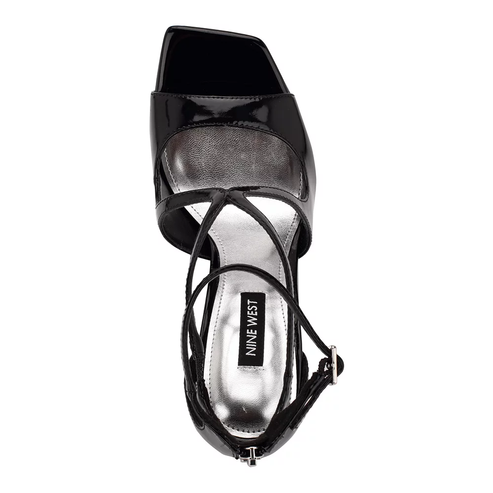 Nine West Tulah Women's Ankle Strap High Heel Dress Sandals 6 Nine West Tulah Women's Ankle Strap High Heel Dress Sandals - Image 4