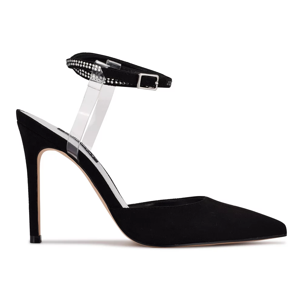 Nine West Frant Women's Ankle Wrap Heels 4 Nine West Frant Women's Ankle Wrap Heels - Image 2