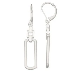 Women's Nine West Silver Tone Metal Drop Earrings