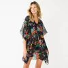 Women's Nine West Floral Swim Cover-Up Kimono 2 Women's Nine West Floral Swim Cover-Up Kimono -Nine West shop 5807663