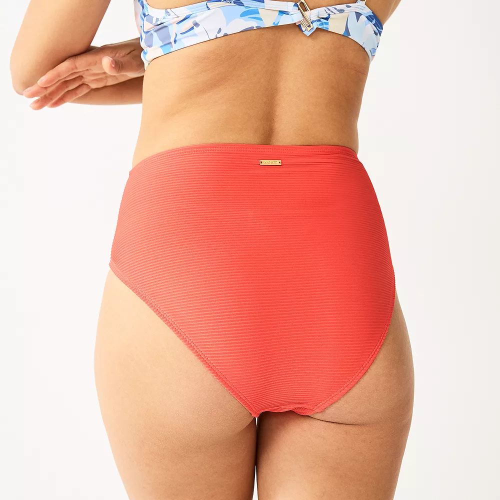 Women's Nine West High-Waisted Solid Swim Bottom 6 Women's Nine West High-Waisted Solid Swim Bottom - Image 4
