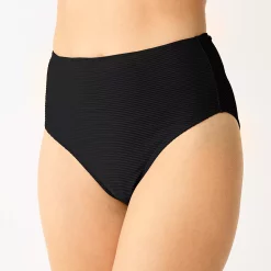 Women's Nine West High-Waisted Solid Swim Bottom 8 Women's Nine West High-Waisted Solid Swim Bottom -Nine West shop 5807664 Black