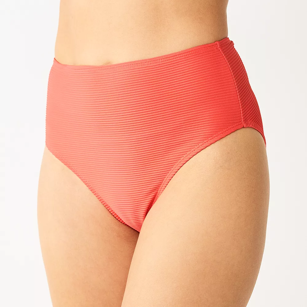 Women's Nine West High-Waisted Solid Swim Bottom 3 Women's Nine West High-Waisted Solid Swim Bottom