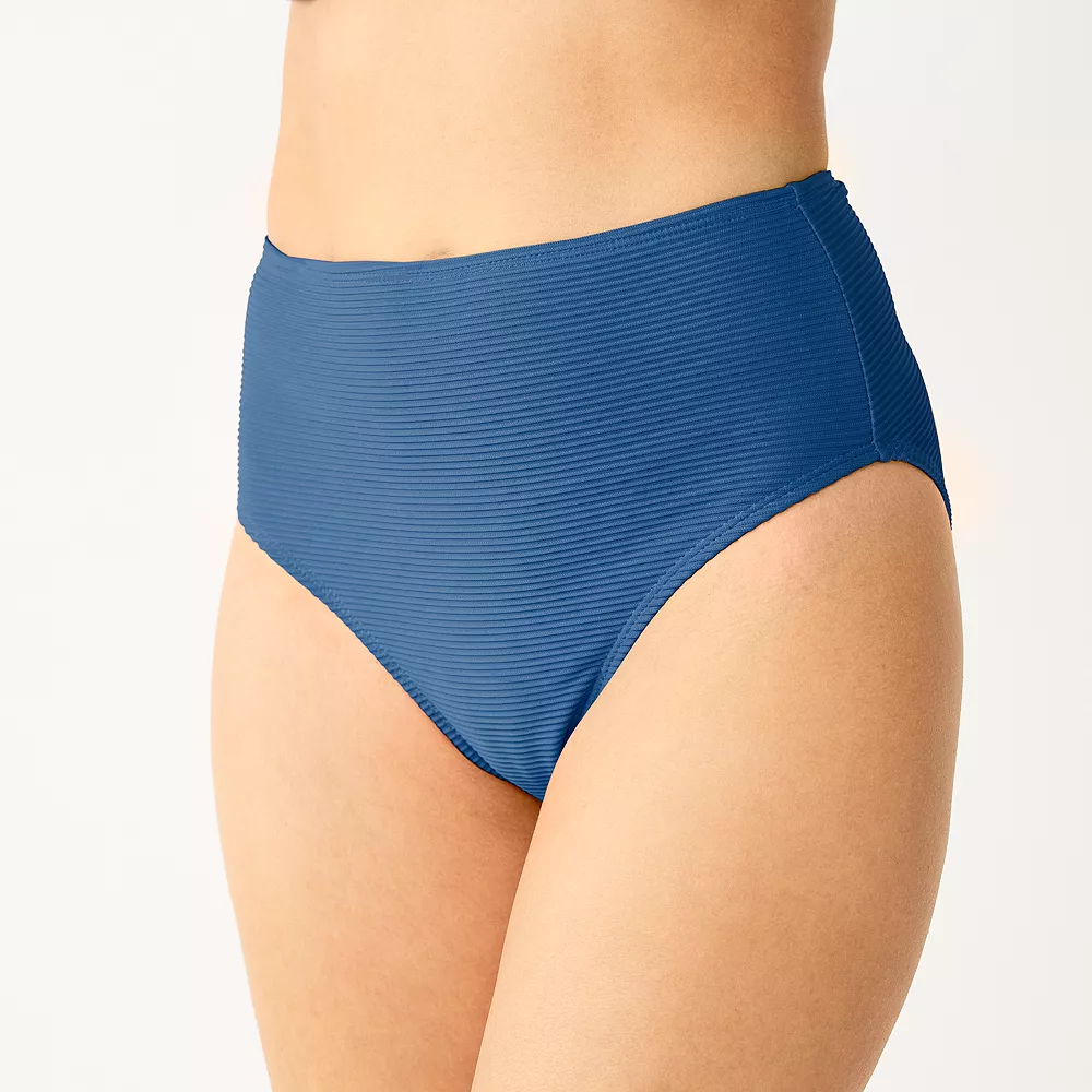 Women's Nine West High-Waisted Solid Swim Bottom 4 Women's Nine West High-Waisted Solid Swim Bottom - Image 2