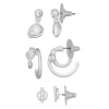 Nine West Crystal Trio Earrings -Nine West shop 5808038