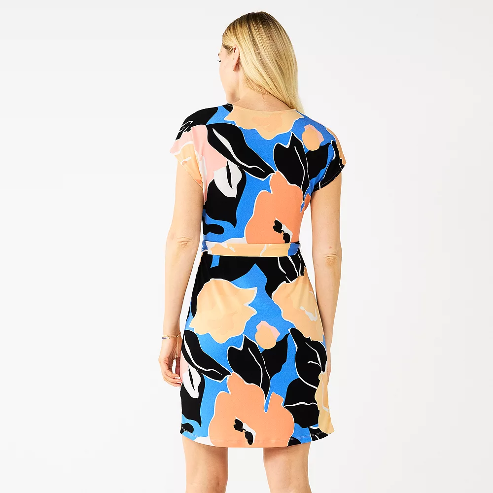 Women's Nine West Dolman Sleeve Wrap Dress 21 Women's Nine West Dolman Sleeve Wrap Dress - Image 19