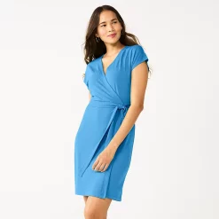 Women's Nine West Dolman Sleeve Wrap Dress 23 Women's Nine West Dolman Sleeve Wrap Dress -Nine West shop 5814810 Val Blue