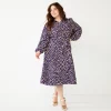 Plus Size Nine West Midi Shirt Dress 1 Plus Size Nine West Midi Shirt Dress -Nine West shop 5831862 Spotty Dotty Navy