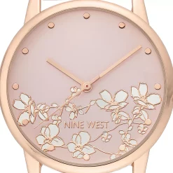 Nine West Women's Stainless Steel Mesh Bracelet Watch with Flower Dial 10 Nine West Women's Stainless Steel Mesh Bracelet Watch with Flower Dial -Nine West shop 5857465 ALT2