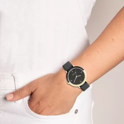 Nine West Women's Tan Faux Leather Strap Watch with Two Tone Case 15 Nine West Women's Tan Faux Leather Strap Watch with Two Tone Case -Nine West shop 5857467 ALT9