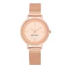 Nine West Women's Rose Gold Tone Mesh Bracelet Watch 1 Nine West Women's Rose Gold Tone Mesh Bracelet Watch -Nine West shop 5857475