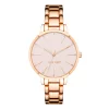 Nine West Women's Gold-Tone Bracelet Watch with Crystal Accents