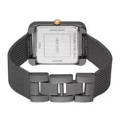 Nine West Women's Two Tone Rectangle Dial Dress Watch 11 Nine West Women's Two Tone Rectangle Dial Dress Watch -Nine West shop 5857479 ALT