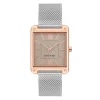 Nine West Women's Two Tone Rectangle Dial Dress Watch 1 Nine West Women's Two Tone Rectangle Dial Dress Watch -Nine West shop 5857479 Rose Gold Tone