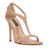 Nine West Melike Women's High Heel Dress Sandals 2 Nine West Melike Women's High Heel Dress Sandals -Nine West shop 5883502 Light Natural
