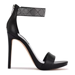 Nine West Utell Women's Rhinestone High Heel Dress Sandals 14 Nine West Utell Women's Rhinestone High Heel Dress Sandals -Nine West shop 5883719 ALT