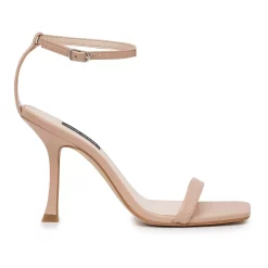 Nine West Yess Women's Leather Heeled Sandals 21 Nine West Yess Women's Leather Heeled Sandals -Nine West shop 5883723 ALT