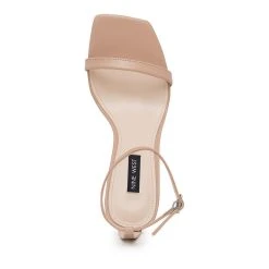 Nine West Yess Women's Leather Heeled Sandals 22 Nine West Yess Women's Leather Heeled Sandals -Nine West shop 5883723 ALT3