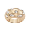 Nine West Gold Tone Dome Ring -Nine West shop 5893199