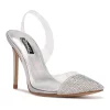 Nine West Francin Women's Heels 1 Nine West Francin Women's Heels -Nine West shop 5899526 Clear Silver