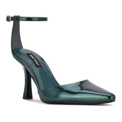 Nine West Shaply Women's Heels 11 Nine West Shaply Women's Heels -Nine West shop 5900730 Metallic Teal Patent