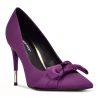 Nine West Bowy Women's Heels 1 Nine West Bowy Women's Heels -Nine West shop 5901000 Purple Satin