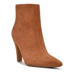 Nine West Cale 9x9 Women's Leather Ankle Boots 14 Nine West Cale 9x9 Women's Leather Ankle Boots -Nine West shop 5903922 Cogn Suede