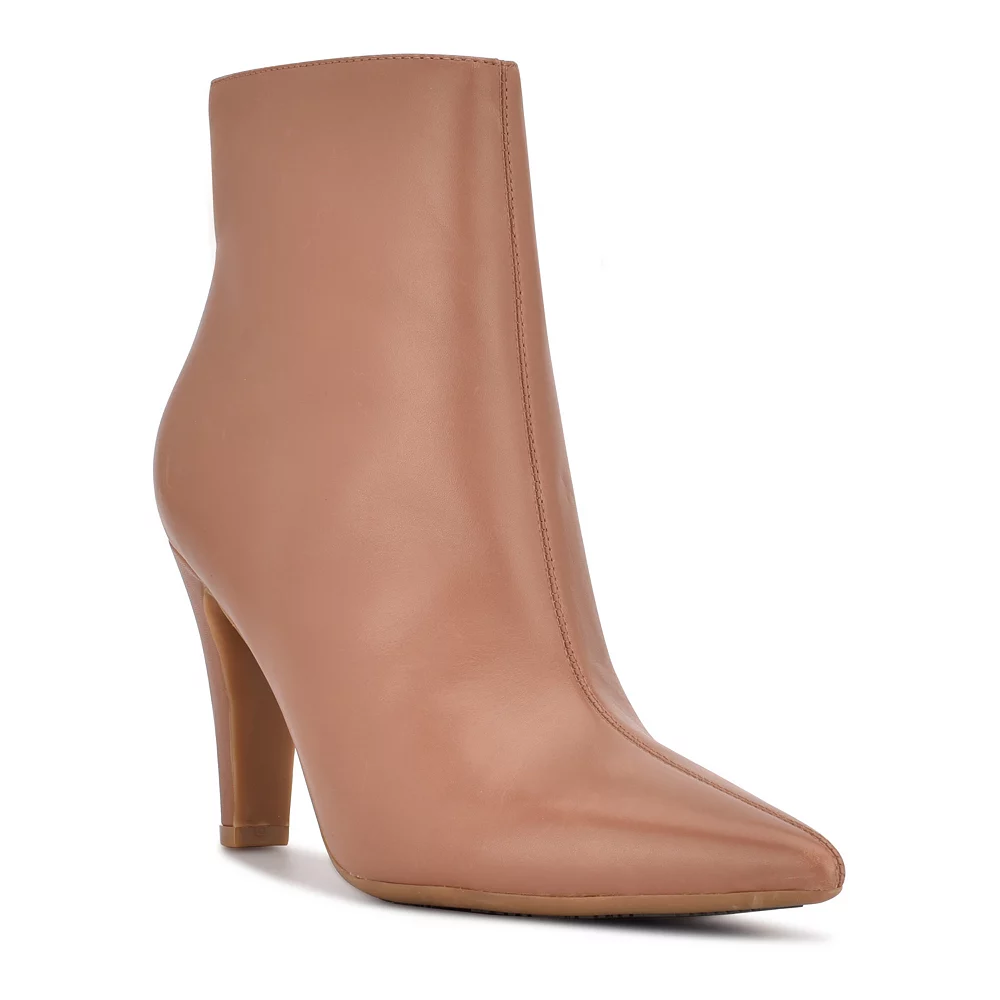 Nine West Cale 9x9 Women's Leather Ankle Boots 3 Nine West Cale 9x9 Women's Leather Ankle Boots