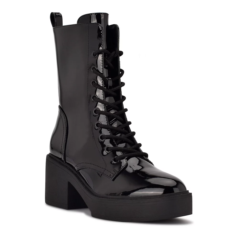 Nine West Denie Women's Combat Boots 3 Nine West Denie Women's Combat Boots