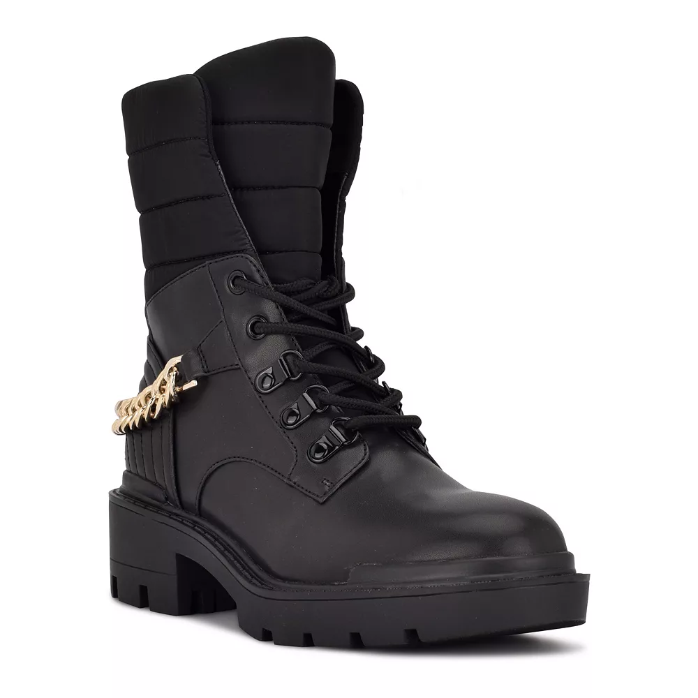 Nine West Ihad Women's Combat Boots 3 Nine West Ihad Women's Combat Boots