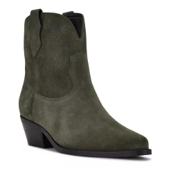 Nine West Texen Women's Suede Western Boots 11 Nine West Texen Women's Suede Western Boots -Nine West shop 5903954 Grn Suede