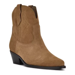 Nine West Texen Women's Suede Western Boots 10 Nine West Texen Women's Suede Western Boots -Nine West shop 5903954 Taup Suede