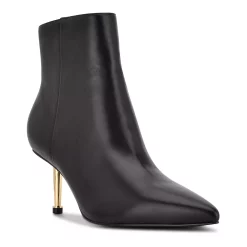 Nine West Ritaa Women's Leather Ankle Boots -Nine West shop 5904085 Black Leather
