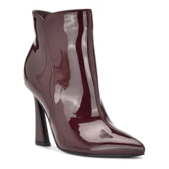 Nine West Torrie Women's Heeled Ankle Boots 11 Nine West Torrie Women's Heeled Ankle Boots -Nine West shop 5904088 Dark Red Patent