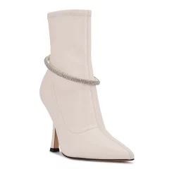 Nine West Ferba Women's Dress Boots 13 Nine West Ferba Women's Dress Boots -Nine West shop 5904528 White Smooth