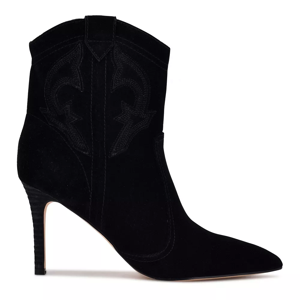 Nine West Flows Women's Suede Ankle Boots 5 Nine West Flows Women's Suede Ankle Boots - Image 3
